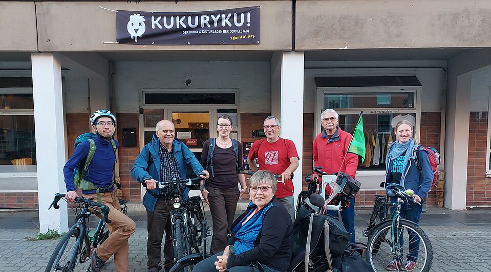 Die Aktiven der OG Frankfurt (Oder) Für besseres Fahrradklima in Frankfurt (Oder) aktiv im ADFC